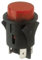 Electro DH Interruttore/pulsante Unipolare ON-Off Luminoso Rosso