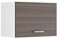 Vicco Hängeschrank R-Line, hängender Küchenschrank, Grau/Weiß, 60 cm Flach