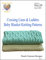 Knitting Patterns for Baby Blankets x 2, Crossing Lines and Ladders, Double Knit DK Yarn, Beginner Knit & Purl Patterns, A5 Booklet