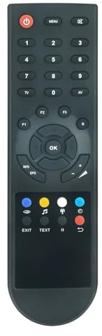AULCMEET RM14 New Replacement Remote Control Compatible with Metz TV RM14 RM11 RM15 RM 14 11 15 AXIO Linea Linus New