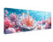 Mouse Mat Ocean, Coral Mouse Pad 600x1500x4 mm Large Mouse Mats for Desk,Water-Resistant Surface and Non-Slip Base Keyboard Mat Desk Pad, Stitched Edges Mousepad, XL Gaming Mouse Mat for Office X-7
