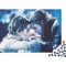 Leonardo Dicaprio Puzzle 1000 Teile Schwer Puzzle Spielzeug Lernspiel Impossible Titanic Leonardo Film Herausforderung Spielzeug Für Erwachsene Und Kinder in Bewährter 1000pcs (75x50cm)