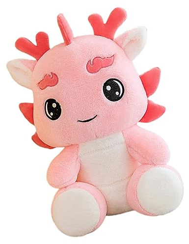Gatuida Peluche Dragon Rose Mascotte du Nouvel an Chinois Chanceux Adorable pour Adultes