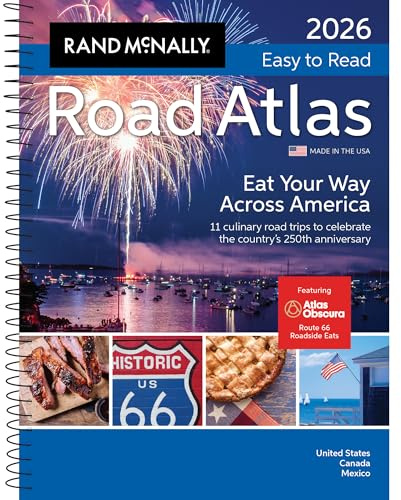 2026 Rand McNally Easy to Read Midsize Road Atlas: DRAM