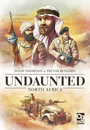 Osprey Games | Undaunted: North Africa | Deck-Building Card Game | Ages 14+ | 2 Players | 45-60 Minutes Playing Time