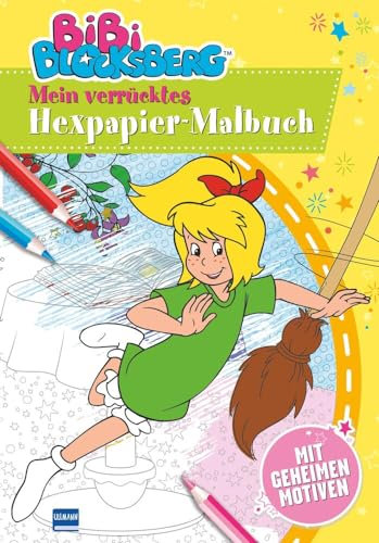 Bibi Blocksberg - Hexpapier Malbuch: Malen mit Bibi Blocksberg - geheime Motiven zum Ausmalen und Schraffieren
