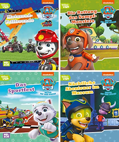 Nelson Mini-Bücher: 4er PAW Patrol 17-20: PAWtastische neue Einsätze im Mitnahmeformat (ab 3 Jahren)