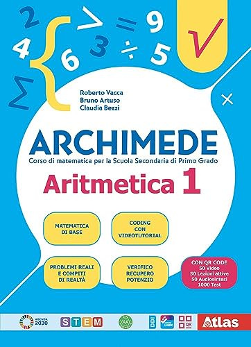 Archimede. Aritmetica. Geometria. Laboratorio. Per la Scuola media. Con e-book. Con espansione online (Vol. 1)