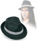 Hut Las Vegas Gr. 58 cm Mottoparty Partyhut Karneval Las Vegas