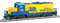 Walthers Scala H0 -- Locomotiva Diesel di US GP9M Ontario Northland