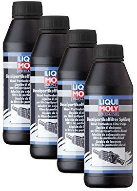 4X LIQUI Moly 5171 Pro-Line Dieselpartikelfilter-Spülung Reinigung DPF 500ml
