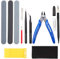 HSEAMALL 11 Pièces Outils de Modélisme Gundam Modèle Outils Kit Maquette Construction Modèle de Base Réparation et Fixation Hobby Building Craft Set
