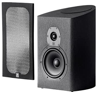 Monolith Monoprice THX-265B Dolby Atmos Ready - Altavoz para estantería - Certificado THX Select, Controladores y Carcasas de Primera Calidad, Individualmente, Color Negro