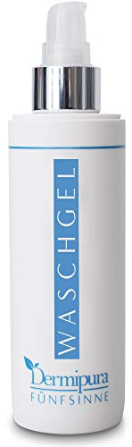 FÜNFSINNE | Dermipura | Gesichts Waschgel für reine Haut ohne Mitesser, mildes Reinigungsgel für Mischhaut