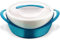 Pinnacle Large Insulated Casserole Dish with Lid 3.6 qt. Elegant Hot Pot Food Warmer/Cooler - Teal