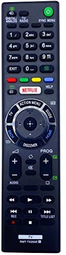 Leankle Fernbedienung RMT-TX200E für Sony Fernseher KD-49XD7004, KD-49XD7005, KD-50SD8005, KD-55XD7004, KD-55XD7005, KD-65XD7504, KD-65XD7505