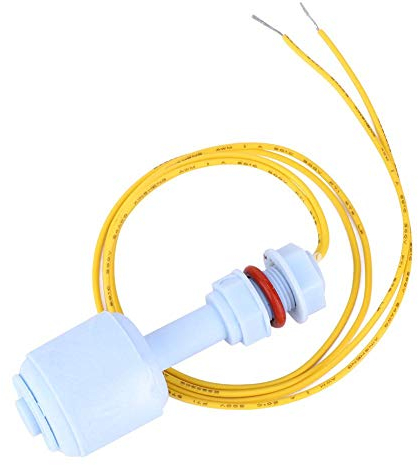 5 Stück Schwimmerschalter Flüssigkeits Wasserstandsensor PP Kunststoff-Schwimmerschalter Wassertank Pool Flüssigkeitsstandsensor-Controller Blau