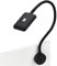 Junker Lighting LED Leseleuchte FIORE Möbelleuchte mit flexiblem Leuchtenarm und Touchsensor 12 V Caravanleuchte Bettleuchte ohne Trafo