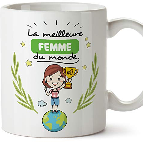 Mugffins Mug/Tasse Femme -Famille Monde -Idées Cadeaux Drôles -Tasses de Café/Thé
