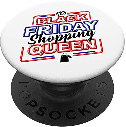 Holiday Shopping Black Friday Shopping Queen Womens Chrstiam PopSockets PopGrip: Impugnatura per Telefoni Cellulari e Tablet Intercambiabile