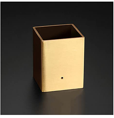 ZTBH Chair Leg Protectors for Hardwood Floors 4pcs/Lot Square Brass Tip Cap Furniture Leg Ferrule Modern Table Leg Feet Replacement Cover Sofa Foot Tube Stool Leg Protectors Caps (Color : 45x45x30mm)