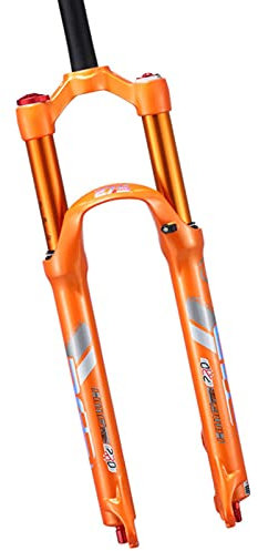 Fahrradgabel 26/27.5 Zoll Fahrradfedergabel,Dauerhaft Fahrrad Vorderradgabel Kohlefaser Gabel Rennrad Vorderradgabel Fahrradteile Fahrrad Ersatzzubehör 3,26 inch