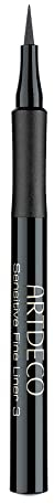 ARTDECO Sensitive Fine Liner - Langanhaltender Eyeliner für ein seidig-mattes Finish, schnelltrocknend, wasserresistent, präzise Spitze - 1x1ml