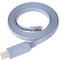 Akozon USB to RJ45 Console Cable, USB2.0 Male to RJ45 Serial Console Flat Cable USB 2.0 to for CAT5 Switches Routers - 1 8m Office Laptops and Cables No Adapter Needed