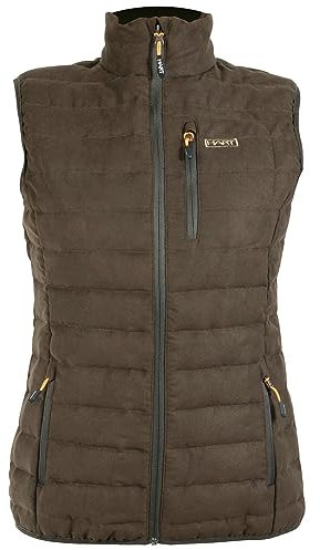 HART Damen Weste Montaraz-V Oliv-Braun M