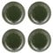 Mikasa Jardin Set di 4 piatti piccoli in gres, piatti rotondi da 21,5 cm - Confezione regalo e lavabile in lavastoviglie