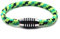 JoJewelry Armband in verschiedenen Farben mit Edelstahlmagnetverschluss (Gecko, 17.50, Zentimeter)