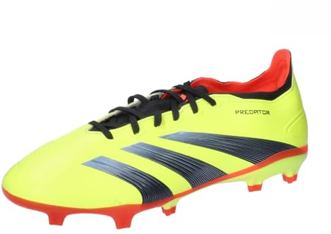 adidas League Firm Ground Football Boots Yellow/Black/Red 7 (40.7)