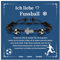 BOCHOI Kreuz Armband Fußball Geschenk Jungen Fußball Armband Inspirierende Geschenk Naturstein Fußball Armband für Sohn, Enkel, Neffe, Bruder Bracciale DE