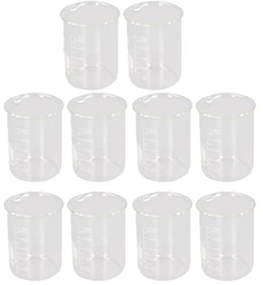 Beakers Tool, 250ml Scientific Beaker, Large Capacity, Clear Scale, High Precision for Teaching