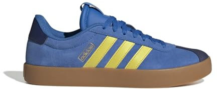 adidas Herren VL Court Shoes, Bright royal/Pure Sulfur/Dark Blue, 43 1/3 EU