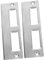 Veemoon 2sets Metal Strike Plate for Home Door Strike Plate Smooth Insertion Design for Doors Includes Screws for Easy Installation