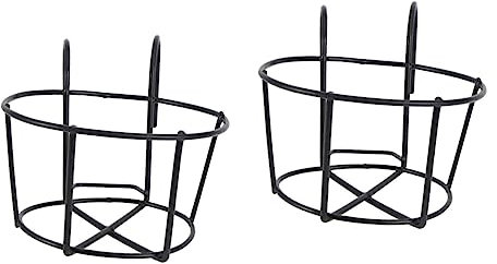 Gogogmee 2stücke Geometrischer Metall Pflanztopf Mit Stand Hängender Blumentopf Für Sukkulenten Und Pflanzen S Schwarz Für Balkon Garten Und Tischdekoration