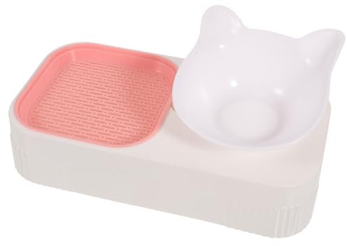 YARNOW Cat Food Plant Basket Automatic Pet Cat Feeder Planter Plastic Material