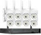 Ruiseawing DVR Surveillance kits, 3MP Ptz Camera Kit Video Surveillance Wireless Camera System Outdoor Security Camera System(NONE,3MP 8CH NVR8Cam)