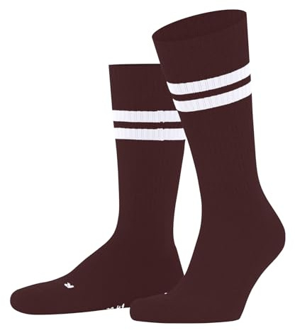 FALKE Unisex Dynamic U So Cotton Patterned Socks 1 Pair, Brown Cayenne 5950, 4-5
