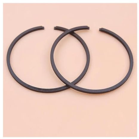 AnRMeT 2 Fasce Elastiche for pistone da 37 mm x 1,5 mm Adatte for Motore di Motosega e tagliaerba