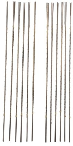 Spiral Scroll Saw Blades High Hardness Precision Cutting Tools for Wood Metal Jewelry Making and Crafts 144PCS 7/0 Model 133mm Length 0.16mm Thickness