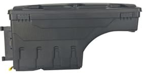 Laderaumabdeckung Für Ford Für Ranger T9 Für Wildtrak Für Limied Für XLT Für Xls XL 2023 2024 2025 2026 Aufbewahrungsbox Für LKW-Ladefläche Werkzeugkasten Frachtabdeckungen(Left 1 PCS)