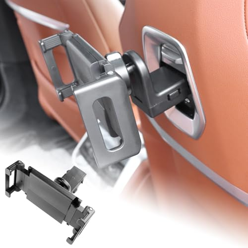 FDAIUN for BMW X5 X6 G05 G06 G60 G45 Tablet Holder Strong Magnetic Attraction/Gravity Clamp ipad Car Holder Back Seat Road Trip Essentials (Gravity Clamp)