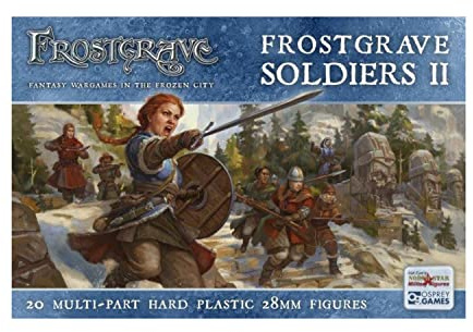 Frostgrave Female Soldiers - Multipart Hard Plastic 28mm Figures - Age 12+