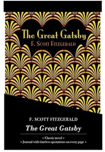 The Great Gatsby - Lined Journal & Novel (Chiltern Pack)