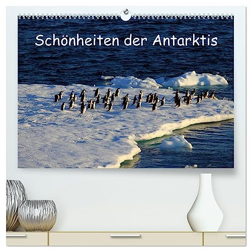 Schönheiten der Antarktis (hochwertiger Premium Wandkalender 2025 DIN A2 quer), Kunstdruck in Hochglanz