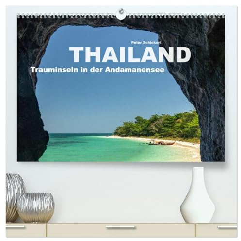 Thailand - Trauminseln in der Andamanensee (hochwertiger Premium Wandkalender 2026 DIN A2 quer), Kunstdruck in Hochglanz: Die Trauminseln Koh Libong, ... Kradan in der Andamanensee (CALVENDO Orte)