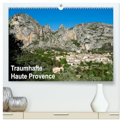 Traumhafte Haute Provence (hochwertiger Premium Wandkalender 2026 DIN A2 quer), Kunstdruck in Hochglanz: Die atemberaubende Landschaft der Haute ... bekanntesten Canyon Europas (CALVENDO Orte)