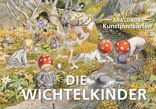 Postkarten-Set Wichtelkinder: 18 Kunstpostkarten (Anaconda Postkarten, Band 99)